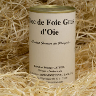 Bloc de foie gras d'oie